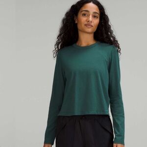 SOLD Lululemon Long Sleeve Crop Top